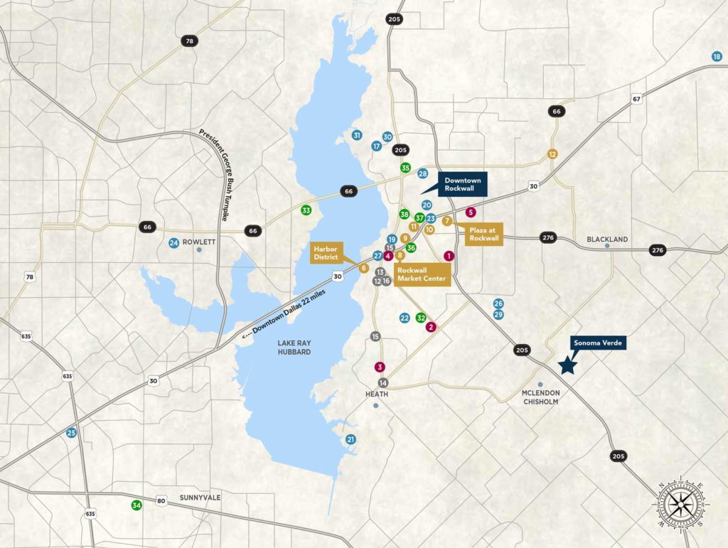 Rockwall Texas Homes for Sale Sonoma Verde